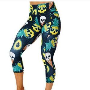 Constantly Varied Gear Ice Cream Skulls Capri  LARGE